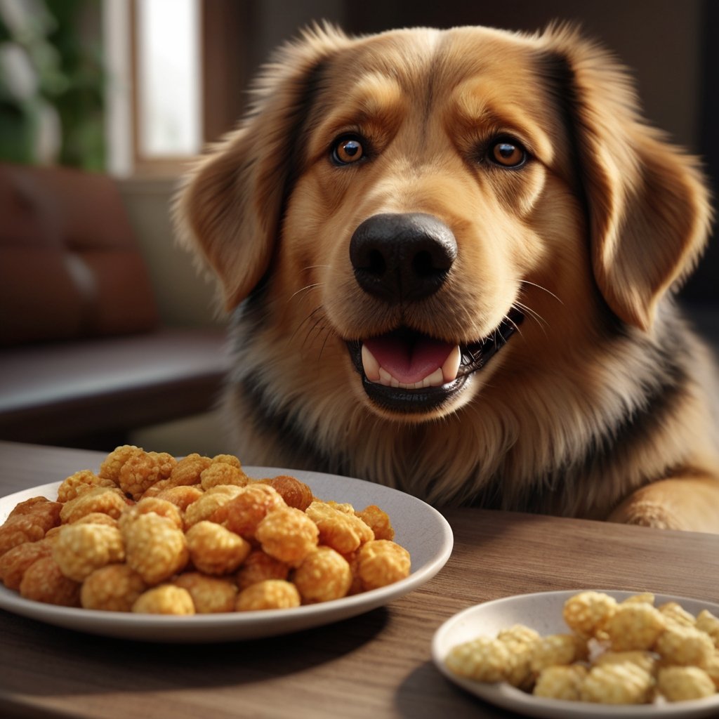 cachorro comendo ração