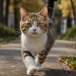 Por que os gatos caem em pé?