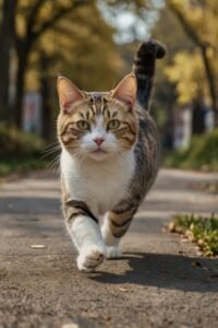 Por que os gatos caem em pé?