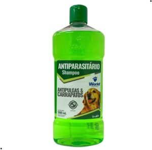 World Veterinária Shampoo Antipulgas e Carrapato